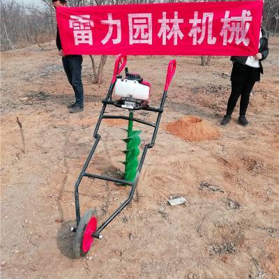 管桩清孔快出土大棚打眼掏孔机来帮忙